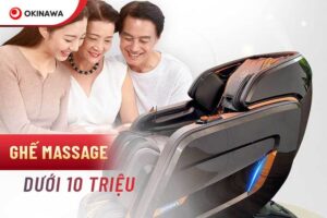 ghế massage dưới 10 triệu