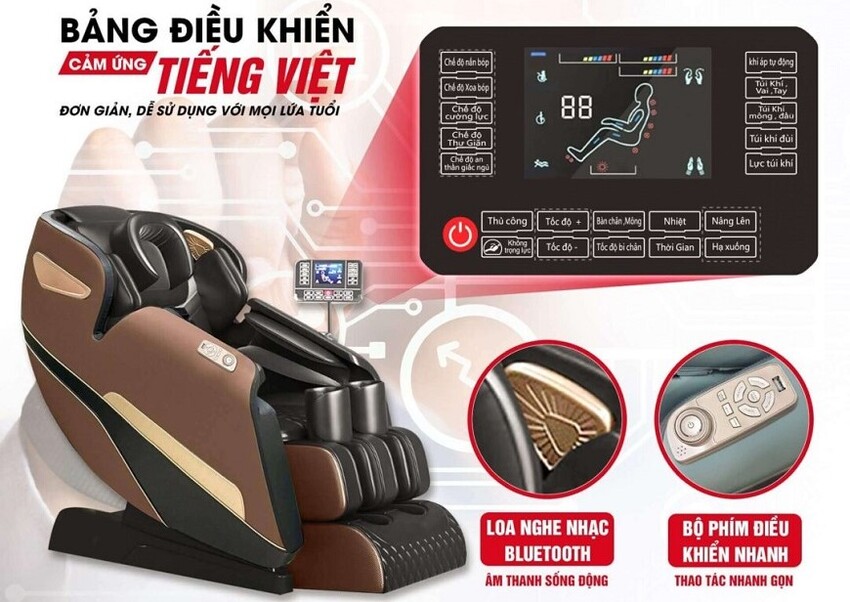 ghế massage dưới 10 triệu