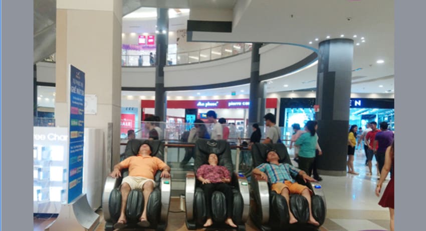 ghế massage tự thu tiền