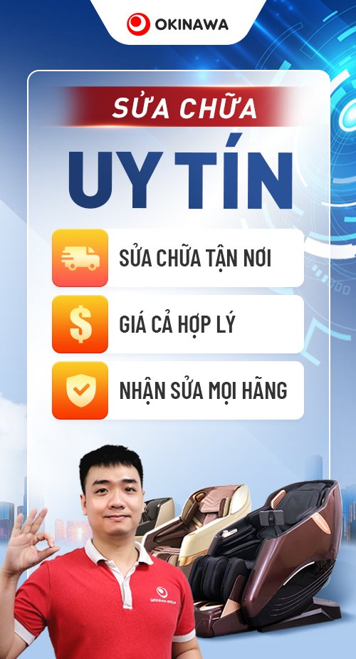 sửa chữa ghế massage uy tín