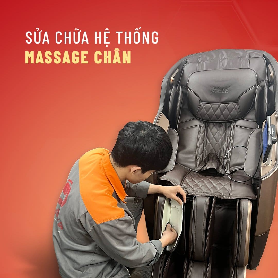 sửa chữa ghế massage