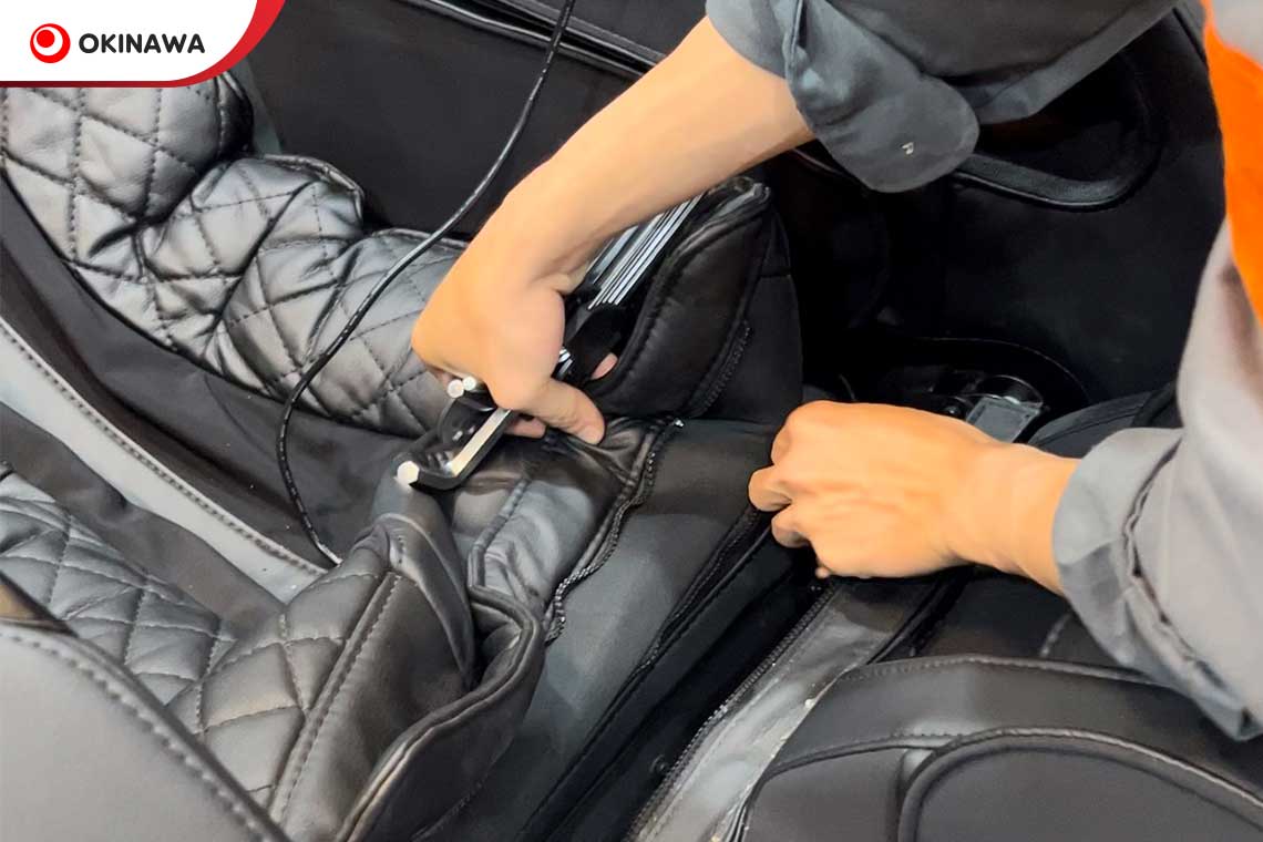 Sửa lỗi hệ thống túi khí ghế massage